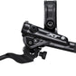 NEW Shimano Deore XT BL-M8100/BR-M8120 Disc Brake and Lever - Rear Hydraulic Post Mount 4-Piston Finned Metal Pads Black