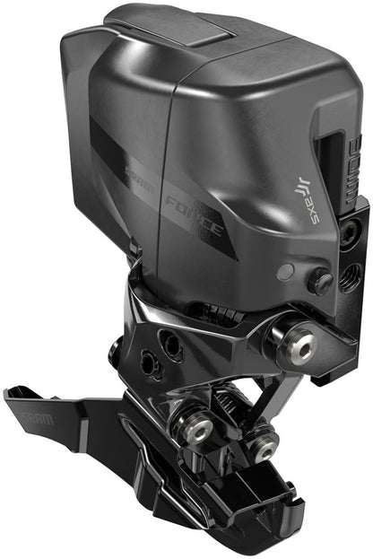 NEW SRAM Force AXS Wide eTap Front Derailleur - 2x12-Speed Braze-On (Battery Not Included) Iridescent Gray D2 - Around the Cycle