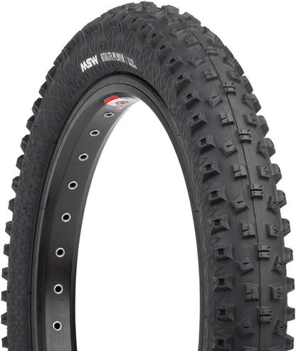 NEW MSW Utility Player Tire - 16 x 2.25, Black, Rigid Wire Bead, 33tpi - Around the Cycle