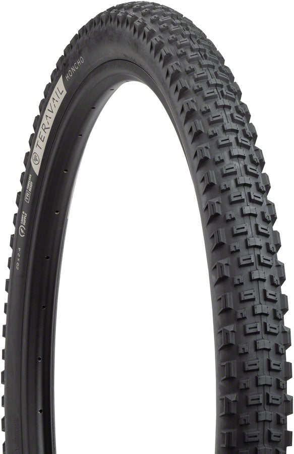 NEW Teravail Honcho Tire - 29 x 2.4, Tubeless, Folding, Black, Light and Supple, Grip Compound