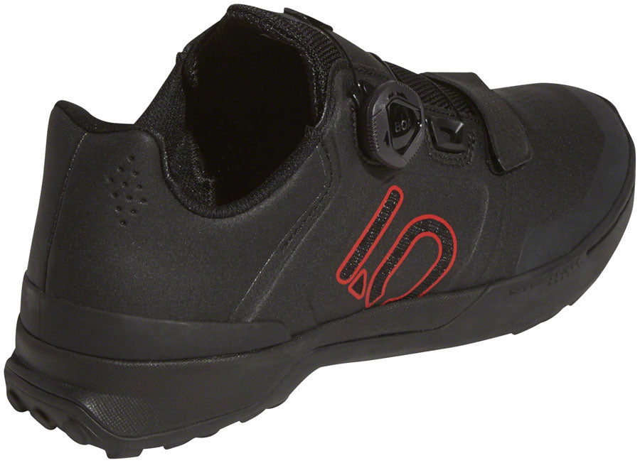 NEW Five Ten Kestrel Pro BOA Mountain Clipless Mountain Clipless Shoes - Men's, Core Black / Red / Gray Six 7