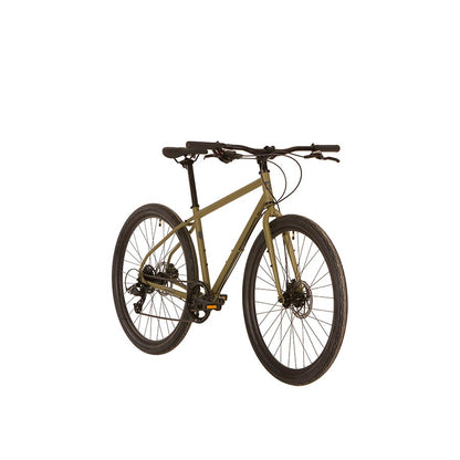 NEW EVO TRNST Town Commuter - Steel 650b Hybrid Bike, Olive