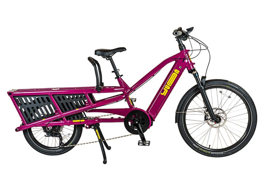 NEW Yuba Spicy Curry V4 Long-Tail Cargo eBike - Bosch Cargo Line 500Wh - Around the Cycle