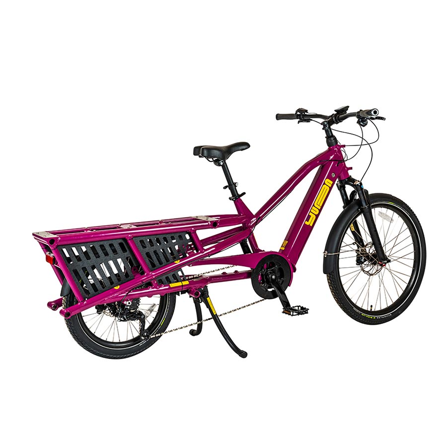 NEW Yuba Spicy Curry V4 Long-Tail Cargo eBike - Bosch Cargo Line 500Wh - Around the Cycle