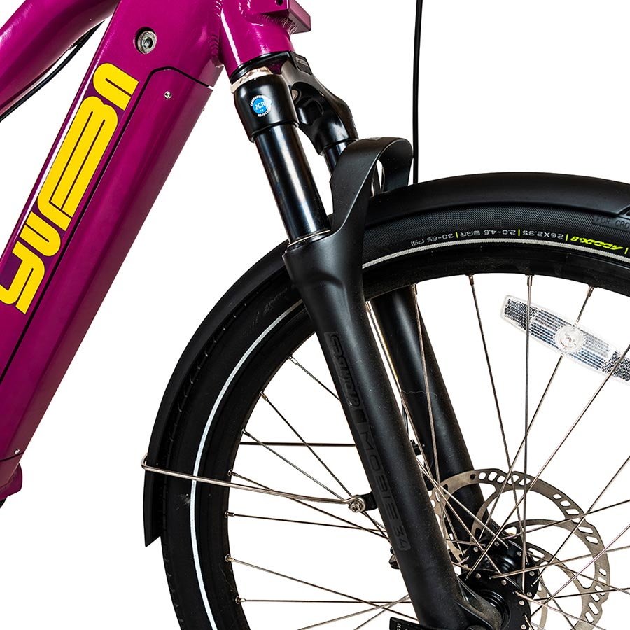 NEW Yuba Spicy Curry V4 Long-Tail Cargo eBike - Bosch Cargo Line 500Wh - Around the Cycle