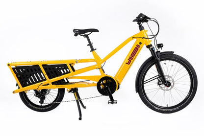 NEW Yuba Spicy Curry V4 Long-Tail Cargo eBike - Bosch Cargo Line 500Wh - Around the Cycle