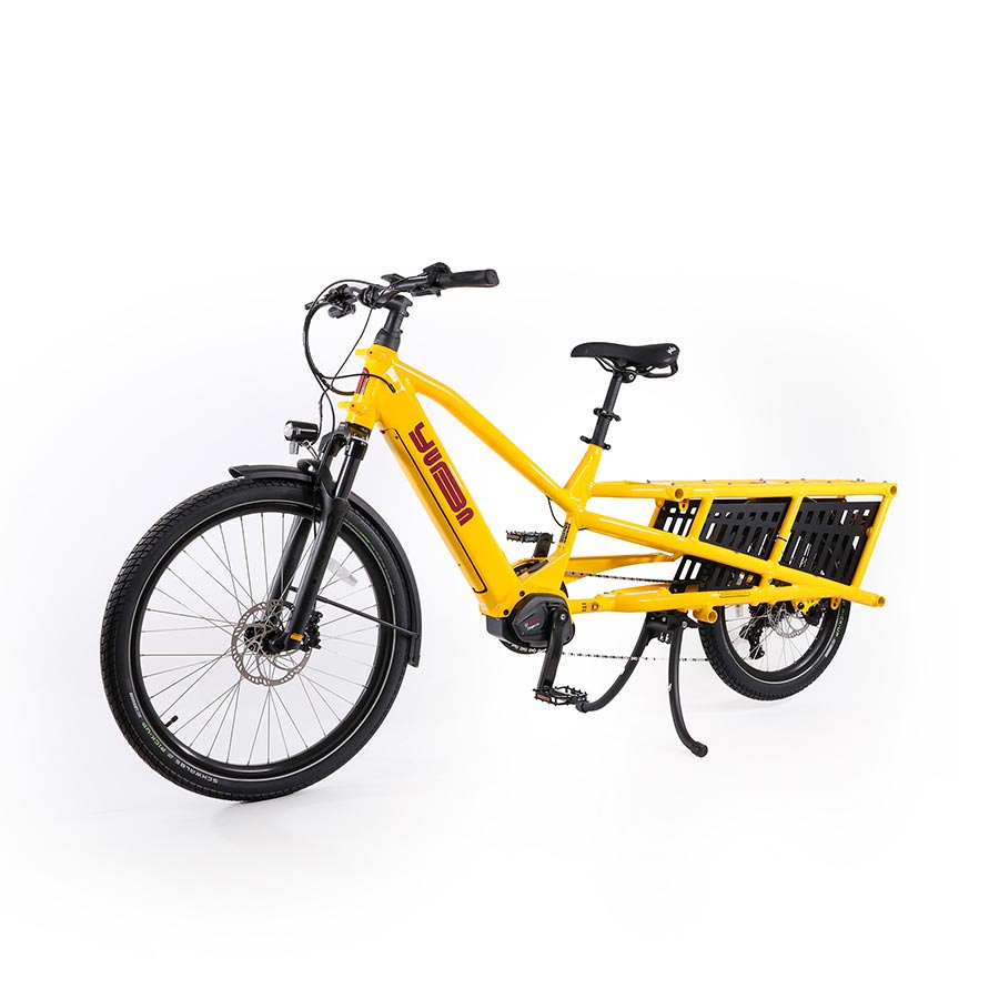 NEW Yuba Spicy Curry V4 Long-Tail Cargo eBike - Bosch Cargo Line 500Wh - Around the Cycle