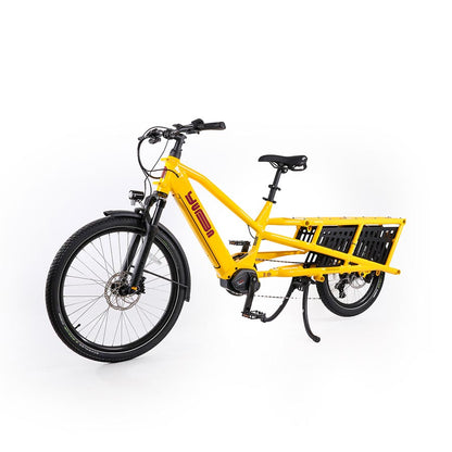NEW Yuba Spicy Curry V4 Long-Tail Cargo eBike - Bosch Cargo Line 500Wh - Around the Cycle