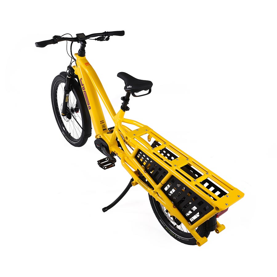 NEW Yuba Spicy Curry V4 Long-Tail Cargo eBike - Bosch Cargo Line 500Wh - Around the Cycle