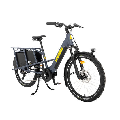 NEW Yuba Boda Boda Cargo eBike Indigo, 500Wh - Around the Cycle