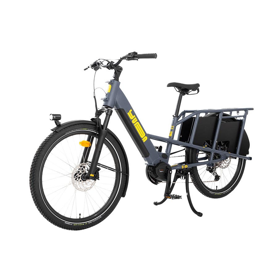 NEW Yuba Boda Boda Cargo eBike Indigo, 500Wh - Around the Cycle
