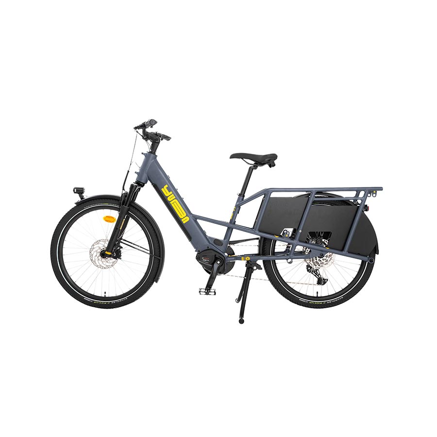 NEW Yuba Boda Boda Cargo eBike Indigo, 500Wh - Around the Cycle