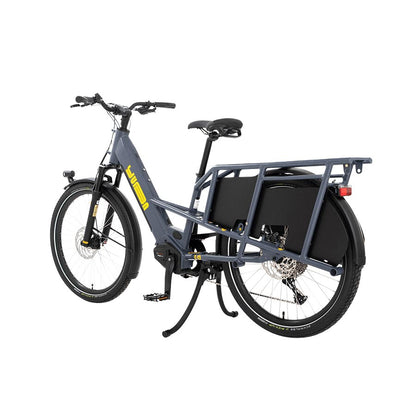 NEW Yuba Boda Boda Cargo eBike Indigo, 500Wh - Around the Cycle