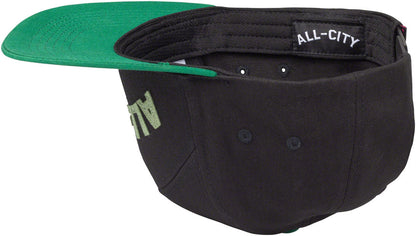 NEW All-City Logowear Hat - Black Mint Blue Spruce Adjustable - Around the Cycle