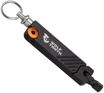 NEW Wolf Tooth 6-Bit Hex Wrench Multi-Tool with Keyring - Gold