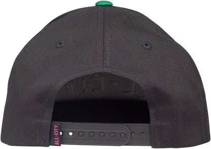 NEW All-City Logowear Hat - Black Mint Blue Spruce Adjustable - Around the Cycle