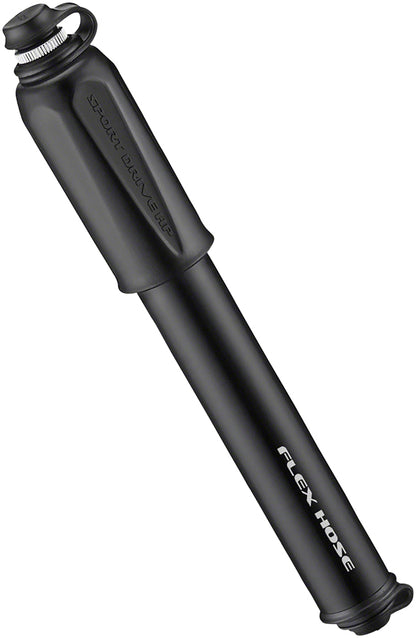 NEW Lezyne Sport Drive HP Hand Pump - Small,  Flex Hose, Black - Around the Cycle
