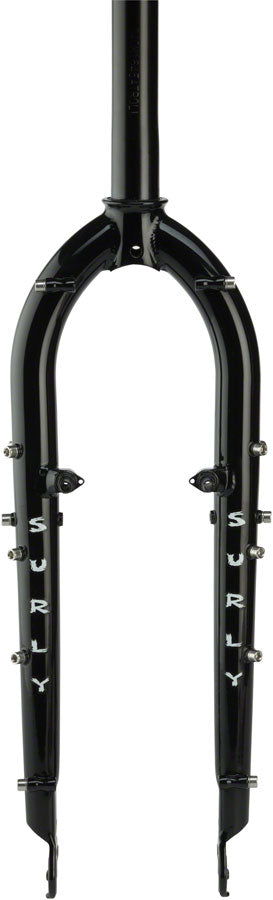 NEW Surly Troll Fork: 26 QR 1-1/8 Straight Steerer Black - Around the Cycle