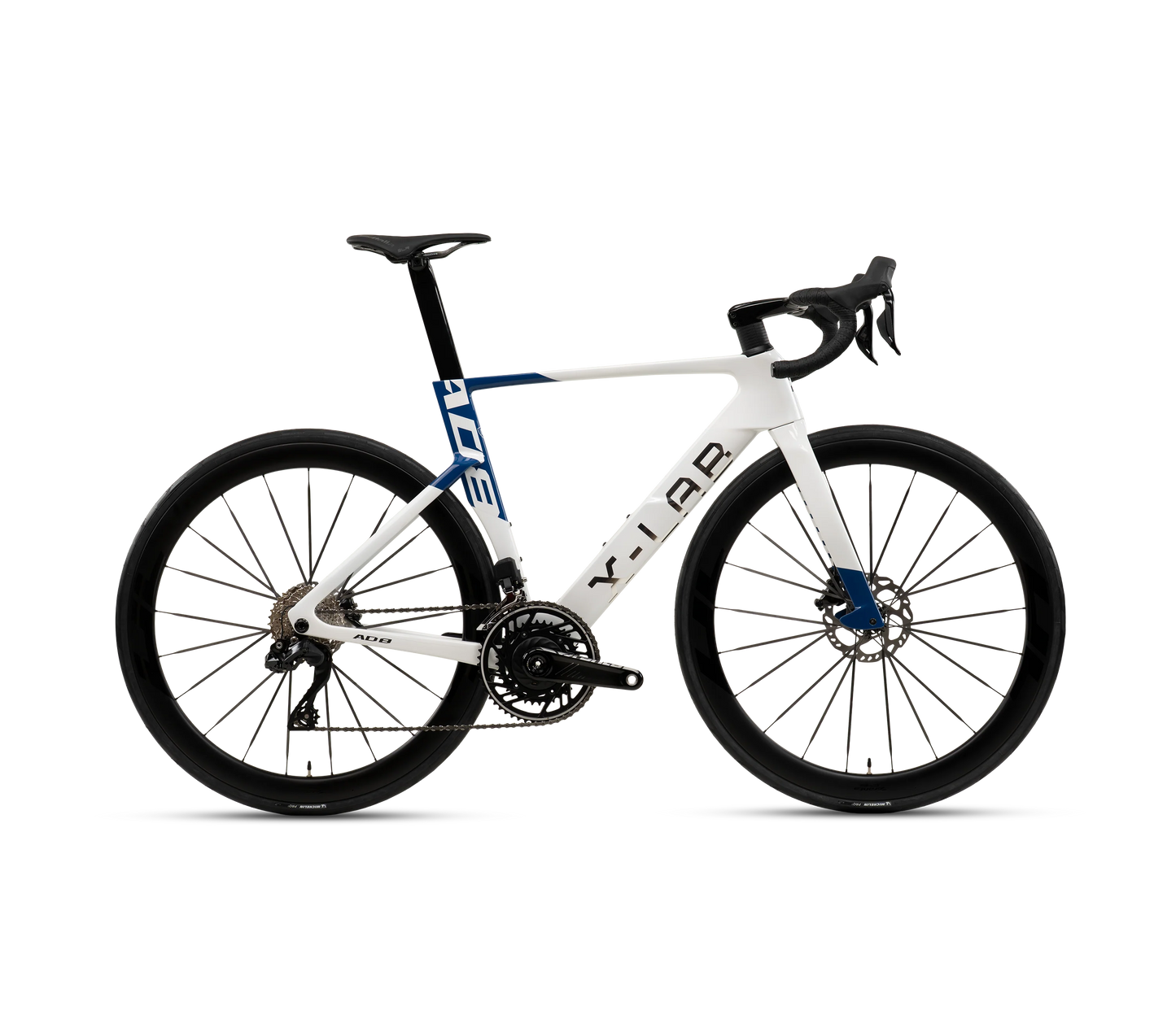 NEW X-LAB AD8 Carbon Road Race Bike - Shimano 105 R7150 Di2 2x12 Speed, Carbon Wheels