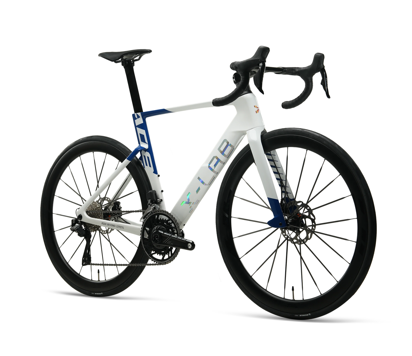 NEW X-LAB AD8 Carbon Road Race Bike - Shimano 105 R7150 Di2 2x12 Speed, Carbon Wheels