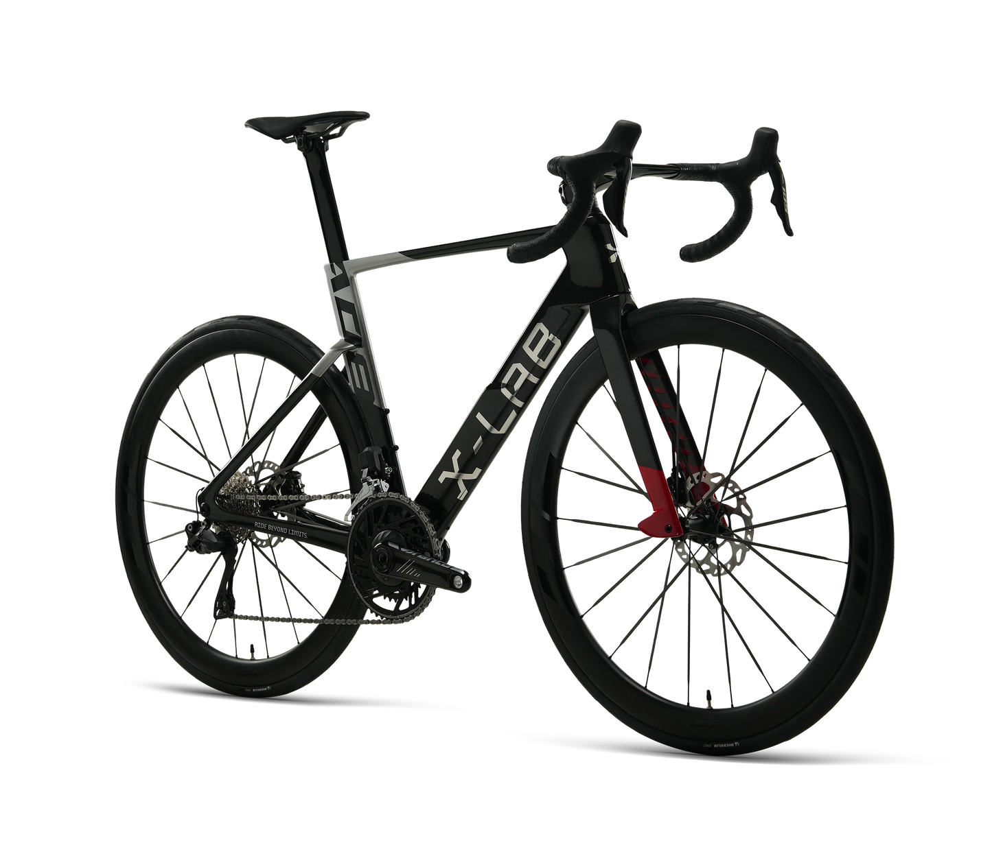 NEW X-LAB AD8 Carbon Road Race Bike - Shimano 105 R7150 Di2 2x12 Speed, Carbon Wheels