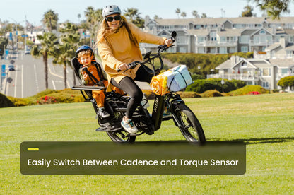 NEW Aventon Abound LR Electric Cargo Bike — 750W, 2-Passenger Rear Deck, 440lb Capacity