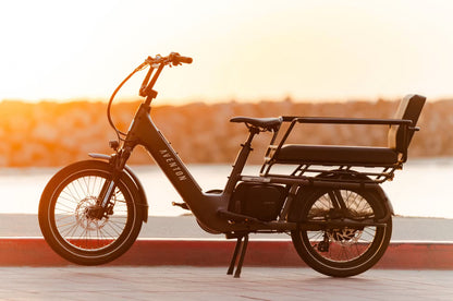 NEW Aventon Abound LR Electric Cargo Bike — 750W, 2-Passenger Rear Deck, 440lb Capacity