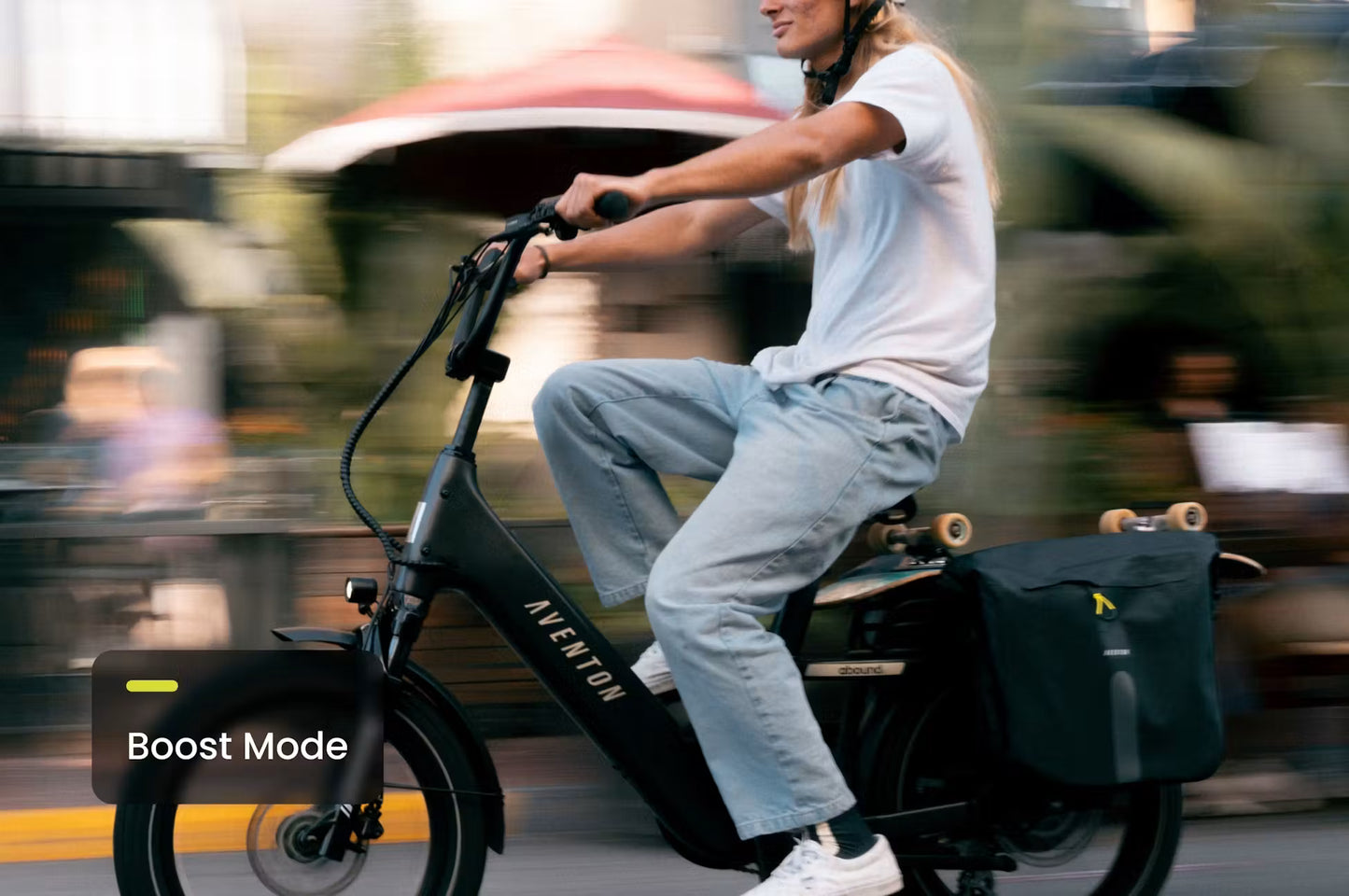 NEW Aventon Abound SR Electric Cargo Bike — 750W, 60mi Range, 440lb Capacity