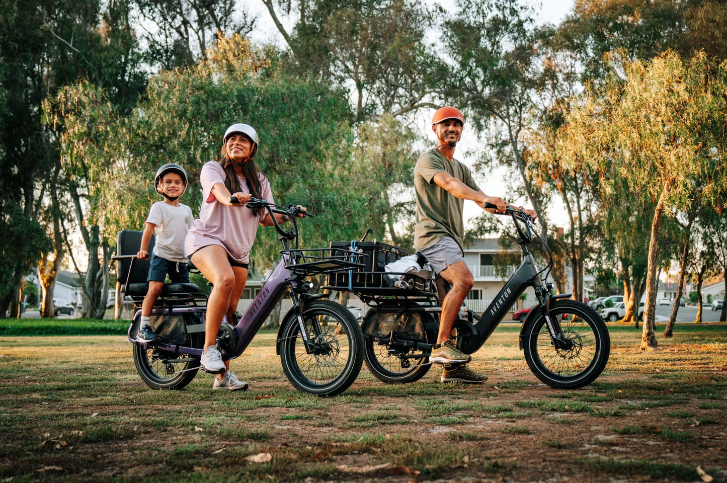NEW Aventon Abound SR Electric Cargo Bike — 750W, 60mi Range, 440lb Capacity