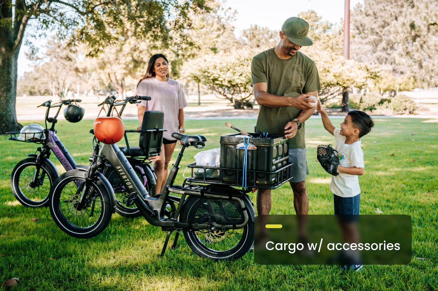 NEW Aventon Abound SR Electric Cargo Bike — 750W, 60mi Range, 440lb Capacity