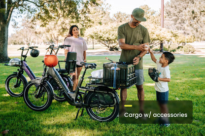 NEW Aventon Abound SR Electric Cargo Bike — 750W, 60mi Range, 440lb Capacity