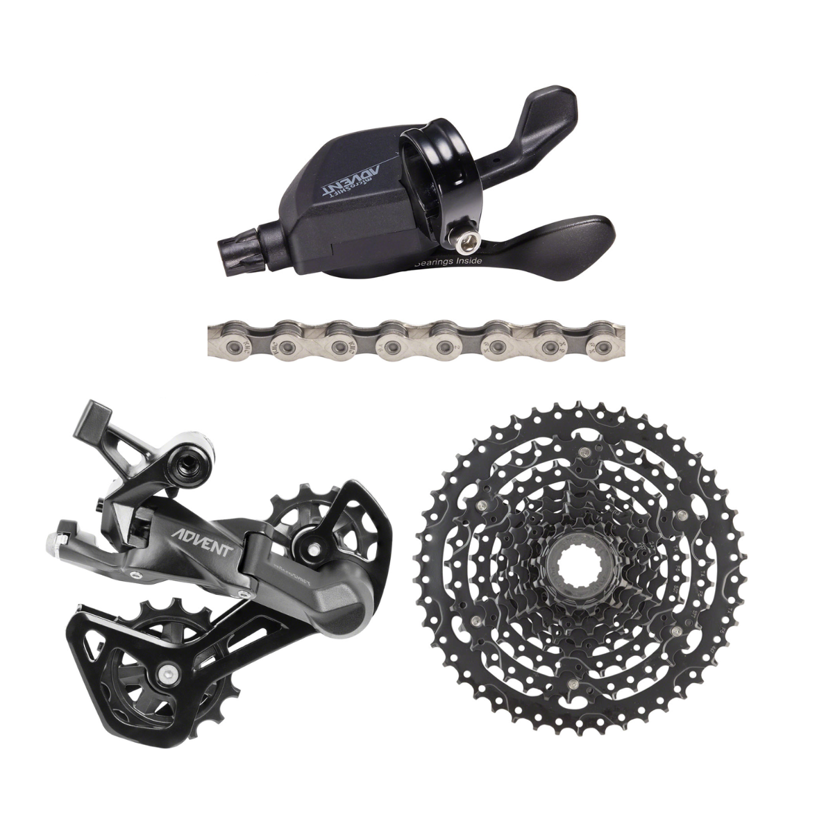 NEW microSHIFT Advent 1x9 Flat Bar Groupset 9 Speed