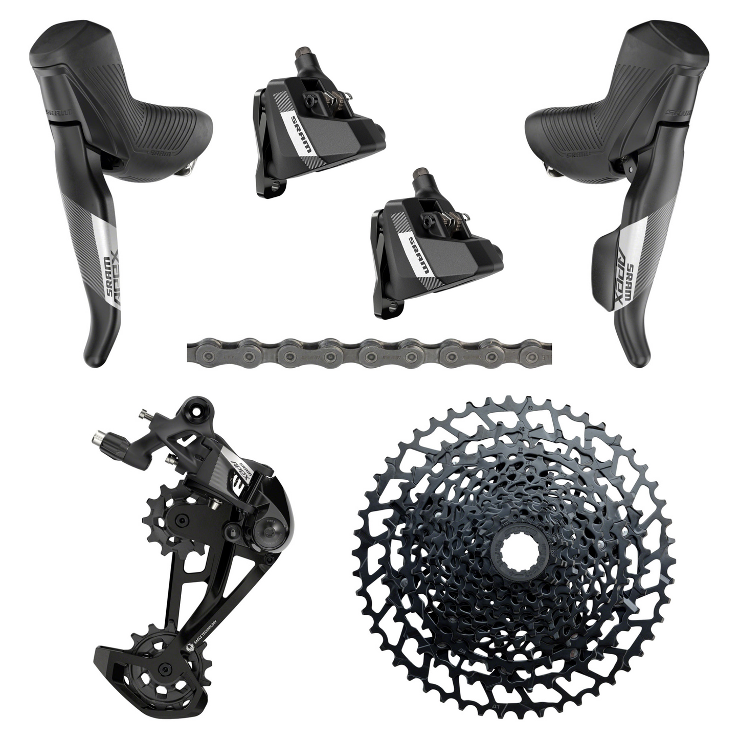 NEW SRAM Apex Eagle HRD Mechanical 1x12 speed Groupset Kit - Gravel, All-Road