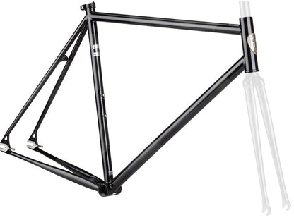 NEW* All-City Big Block Frame (no Fork) - 700c, Steel, Night Sky / Smoke, 52cm