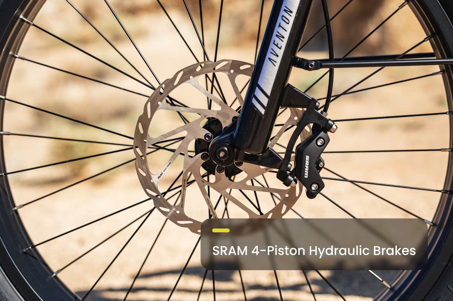 NEW Aventon Aventure M Electric Fat Tire Bike — Mid-Drive 100Nm, Autoshift, 85mi Range, 4" Tires