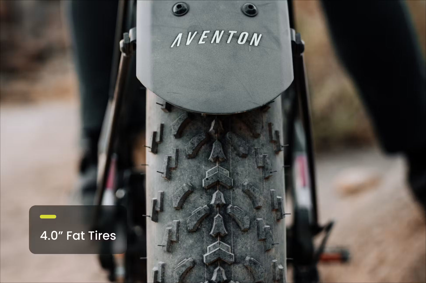NEW Aventon Aventure M Electric Fat Tire Bike — Mid-Drive 100Nm, Autoshift, 85mi Range, 4" Tires