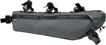 NEW Salsa EXP Series Cholla Half-Frame Bag, Gray - Around the Cycle