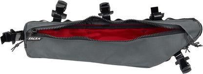 NEW Salsa EXP Series Cholla Half-Frame Bag, Gray - Around the Cycle