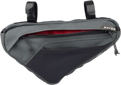 NEW Salsa EXP-R Series Campion Frame Bag - Gray - Around the Cycle