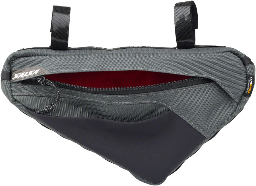 NEW Salsa EXP-R Series Campion Frame Bag - Gray - Around the Cycle