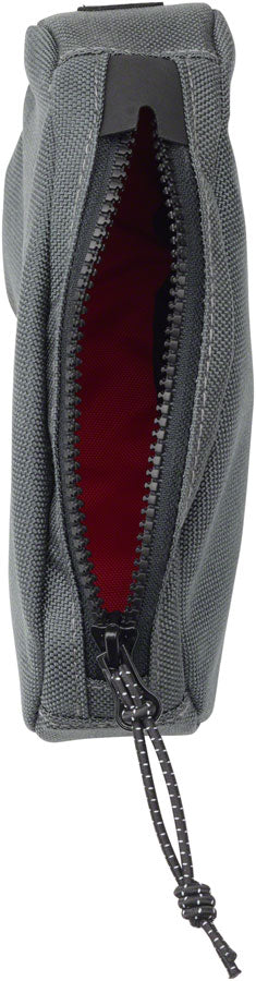 NEW Salsa EXP-R Series Cattail Rear Top Tube Bag - Gray - Around the Cycle
