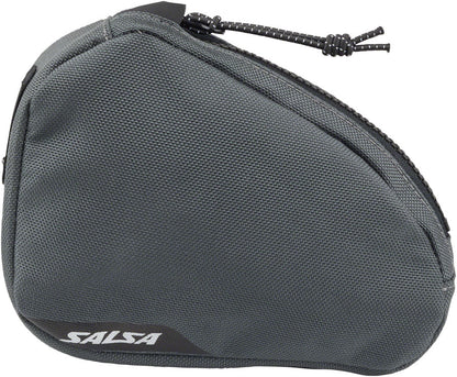 NEW Salsa EXP-R Series Cattail Rear Top Tube Bag - Gray - Around the Cycle