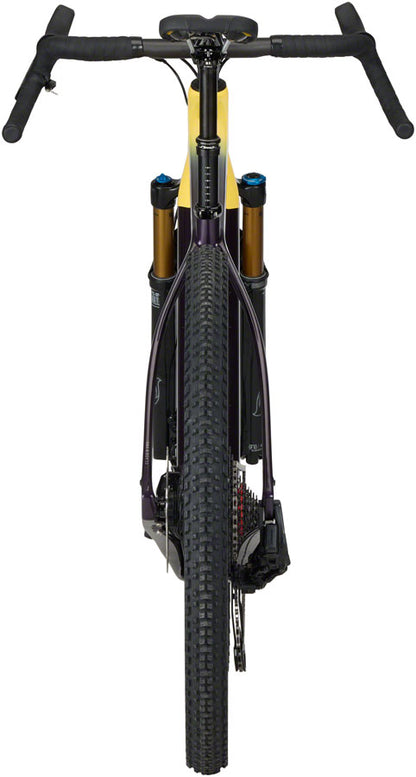 NEW Salsa Tributary C Force XO AXS Transmission SUS Gravel Ebike - 29", Carbon, Amethyst/Yellow - Around the Cycle