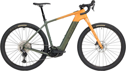 NEW Salsa Tributary C GRX 820 Gravel Ebike - 29", Carbon, Dark Pine/Terracotta - Around the Cycle