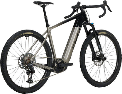 NEW Salsa Tributary C Rival GX AXS Transmission SUS Gravel Ebike - 29", Carbon, Charcoal/Black - Around the Cycle
