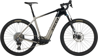 NEW Salsa Tributary C Rival GX AXS Transmission SUS Gravel Ebike - 29", Carbon, Charcoal/Black - Around the Cycle