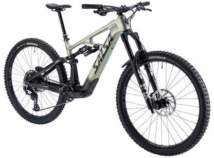 NEW Salsa Moraine C Eagle 90 Transmission Mountain Ebike - 29", Carbon, Coffee Black / Sage