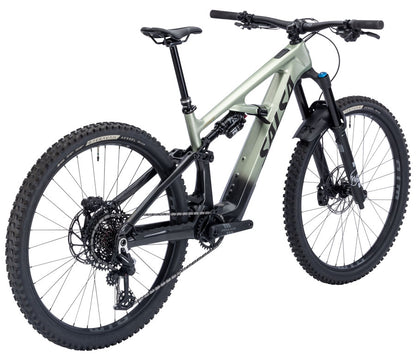 NEW Salsa Moraine C Eagle 90 Transmission Mountain Ebike - 29", Carbon, Coffee Black / Sage