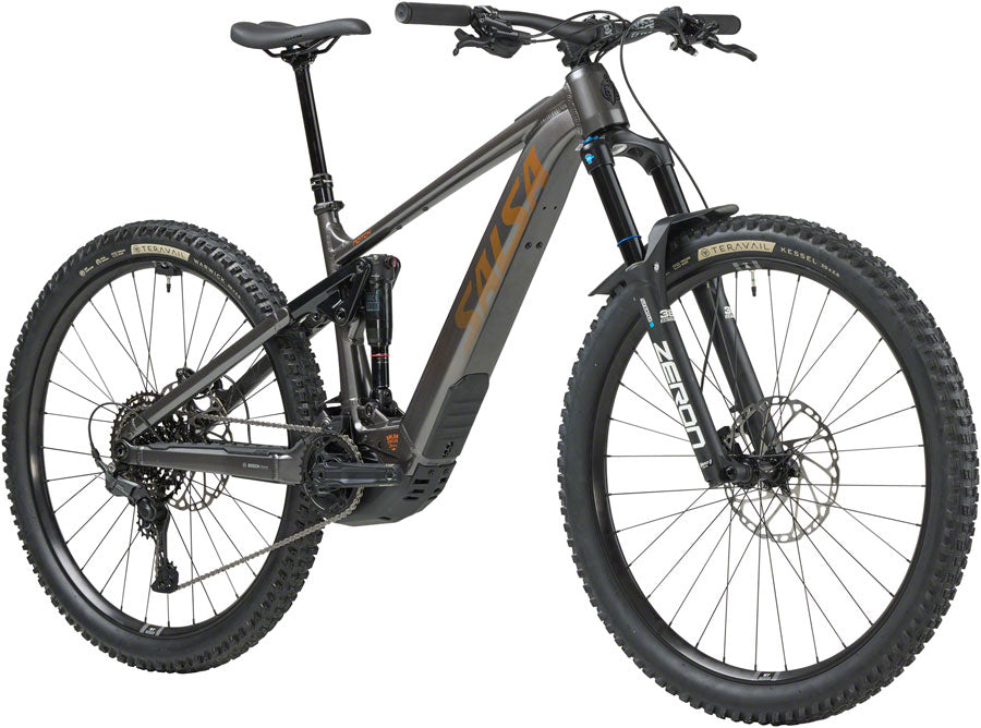 NEW Salsa Notch Cues 10 Mountain Ebike - 29", Aluminum, Charcoal Black