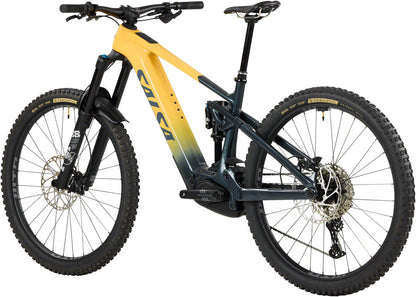 NEW Salsa Notch C Deore 12 Ebike - 29", Carbon, Slate / Apricot - Around the Cycle